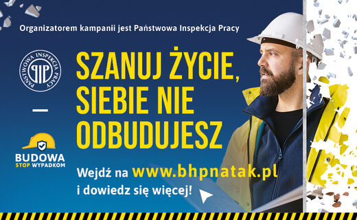Kampania prewencyjno-kontrolna „Budowa. STOP wypadkom!”